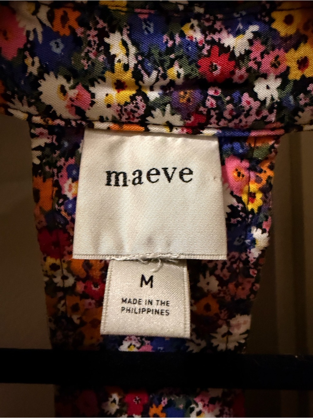 Maeve Floral Collared Button Front Dress - Picture 4 of 6